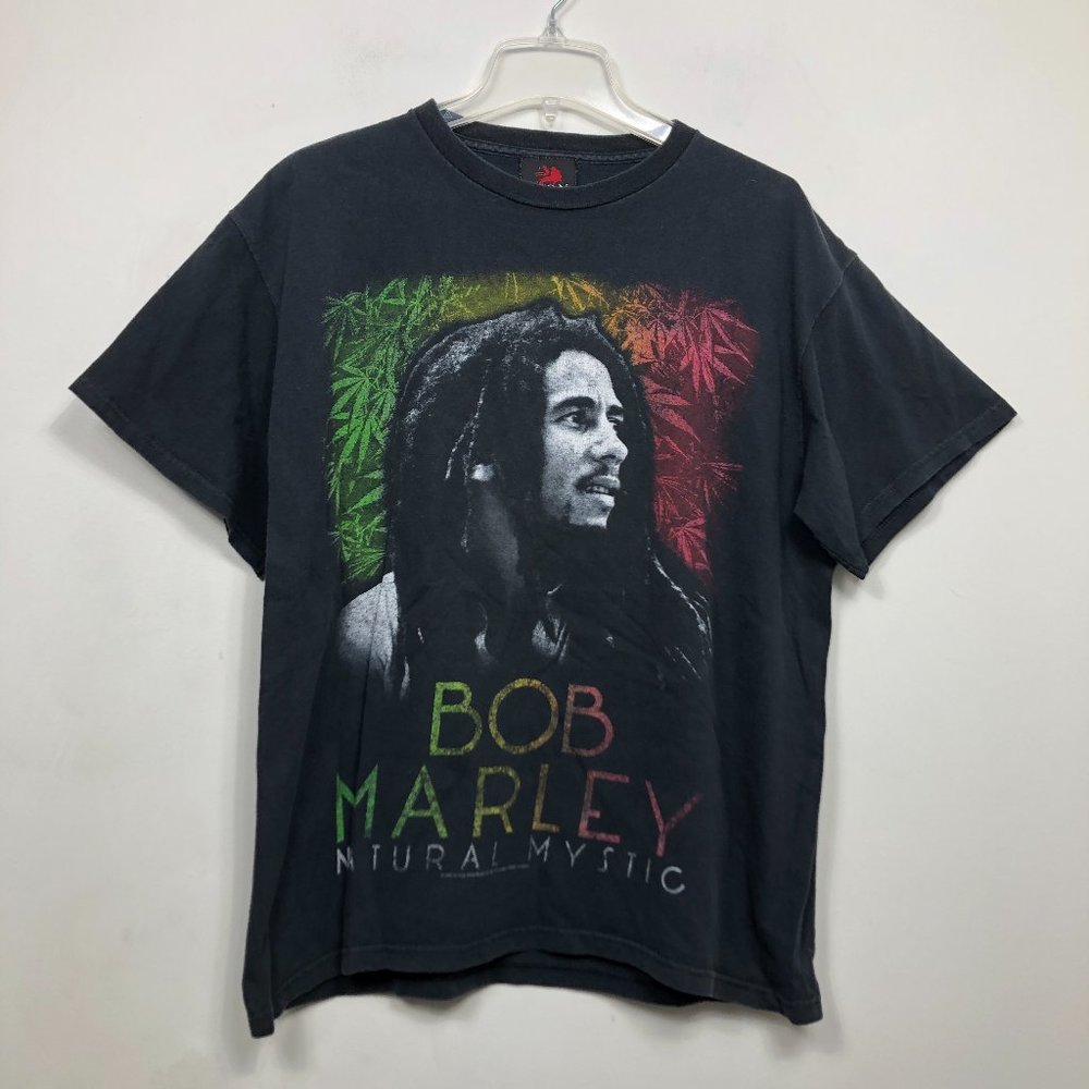 Zion Bob Marley 2009 T-Shirt Black Red Green